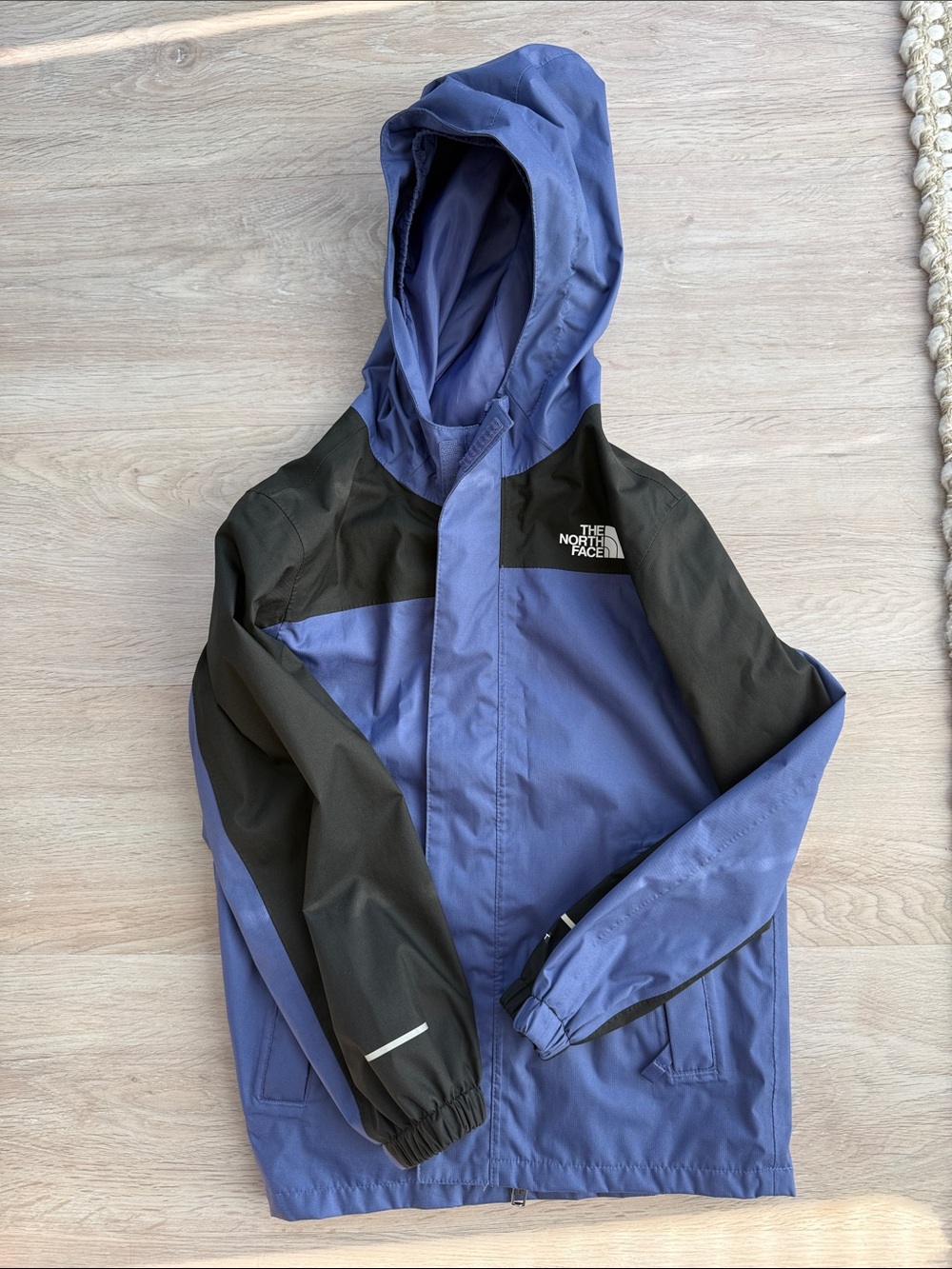 The North Face Hooded Shell Jacket - Blue & Black
